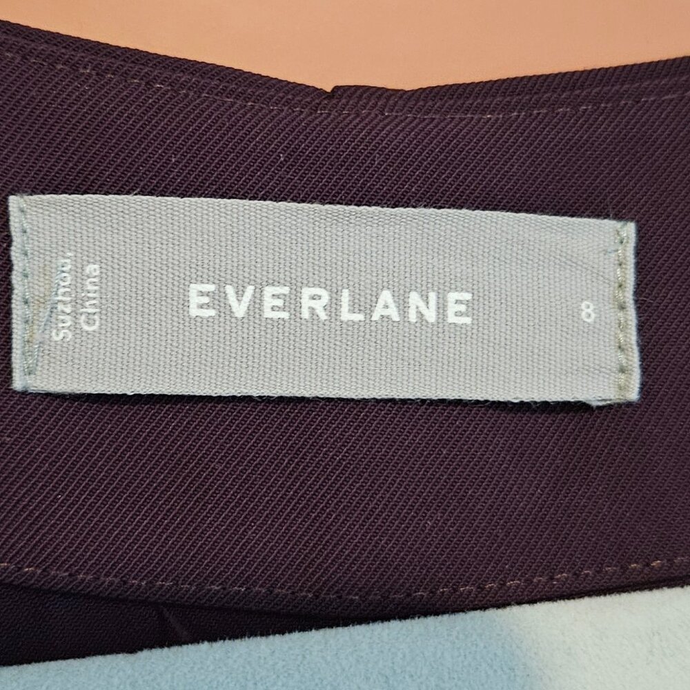 Plum everlane wrap dress size 8